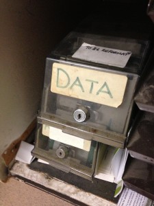 Preserving data